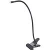 Elnwnnkc Morsetto flessibile con braccio regolabile da 40 cm per action camera smartphone luci 1/4 filettatura 60 mm Grip Phone Mount morsetto stand