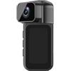 Gettimore Mini Action Cam portatile 4K con registrazione in loop: FOV 170°, batteria integrata, per uso domestico in ambienti commerciali