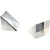 LXXOZ 1Pc Prisma ad angolo retto isoscele Prisma a riflessione totale in vetro ottico K9 Esperimento didattico (30x30x30mm)