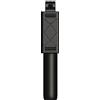 SCRUBY Bastone per selfie con Bluetooth, wireless, pieghevole, mini treppiede per controllo dell'otturatore, per iOS e Android, portatile, telefono cellulare, foto automatica (nero)