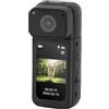 Topiky Videocamera da 2,7K, Videocamera di Registrazione Ruotabile a 180 Gradi con Cordino Magnetico per Schermo da 1,47 Pollici per Vlogging di Discorsi di Viaggi di Lavoro (BLACK)