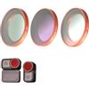 Generic Filtro obiettivo fotocamera per DJI Osmo Nano, CPL polarizzatore protettivo, ND8, ND16, ND32, ND64, 1/4 Black Mist STAR NIGHT per DJI Osmo Nano accessori filtro fotocamera (CPL+ND16+1/4 nero mis)