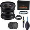 Sigma Obiettivo contemporaneo 10-18 mm f2.8 DC DN per Sony E con Sunshine Photo Basic Bundle - 4 anni di garanzia del produttore USA