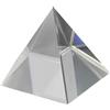 LXXOZ 1Pc Piramidi Egiziane Prisma Ottico In Vetro 40/50/60/80/100mm(80mm)