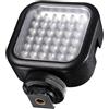 Walimex pro Pro LED36 LED-Videoleuchte (Dimmbar) für Aktion Kamera, Camcorder und DSLR Kamera, 20341, 36 LEDs