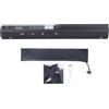 Acouto Scanner portatile per documenti in formato A4, foto e ricevute, 20 cm, 900 dpi, a colori, portatile, per casa, viaggi, ufficio, (nero)