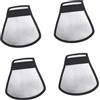 WHAMVOX 4pezzi Diffusore Riflettore Luce Flash per Fotografia, Portatile e Leggero in Nailon Nero, per Scatti All'aperto e Video Professionali