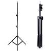 ERYUE Supporto per Treppiede Regolabile in Metallo per Luce Video LED da Studio Fotografico, max. Altezza 1,6 M/5,2 Piedi, Stabile e Durevole, la Fotografia Selfie con Luce Anulare