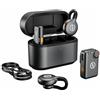 HollyView Hollyland Lark M2S - Microfono wireless con fotocamera RX+USB-C RX+ USB-C a cavo Lightning, colore: grigio siderale