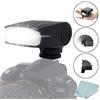 Mcoplus Meike mk-320 TTL flash Speedlite per Olympus OM-D E-P5 EPL5 e-pm E-M1 E-M5 E-M10 E-PL6 E-PL7 Lumix GM5, GX1, GX7 GX8 G3 LX100 con Mcoplus panno