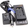 Eonvic Caricabatterie ZCH200 con adattatore di alimentazione CA per batteria GEOMAX ZBA200 ZBA400 ZBA600