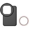 Kznifmk Supporto Filtro Telefono Clip Filtro Obiettivo Supporto Filtro Telefono Telaio Estensione Filtro Extra per 6,7 Pollici