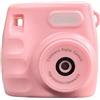 HUANGING Videocamera ricaricabile USB per bambini con videoregistratore anteriore e posteriore con obiettivo 1080P