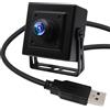 ELP Videocamera USB grandangolare da 16 MP con alloggiamento a scatola Webcam Fisheye a 180 gradi IMX298 Mini UVC USB2.0 4K Web Camera per Computer Video Industriale Videocamera PC Robot Sorveglianza
