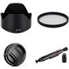 AFGRAPHIC Set di accessori per fotocamera Sony Sonnar T* FE 55 mm f/1.8 ZA Lens con Sony Alpha 1, Alpha ZV-E1, ZV-E10 fotocamera tra cui ALC-SH131 paraluce di ricambio, filtro MC UV, copriobiettivo, penna di