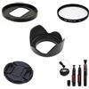Generic SK40 52 mm Set di lenti per fotocamera Kit di copriobiettivo, filtro UV, anello adattatore per pennello per Sony ZV-1, RX100 VII, RX100 VI, RX100V, RX100 IV, RX100 III, RX100 II, RX100 VA