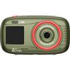 SPORTARC Fotocamera digitale, XJ5002.5K doppio schermo 3 pollici principale 1,54 pollici sub schermo, obiettivo AF 16X zoom video per fotografia vlogging (verde)