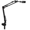 Bewinner Supporto per Tablet per Telefono per Letto o Scrivania, Supporto per Tablet in Metallo Girevole a 360 Gradi, Staffa a Sbalzo per Supporto per Telefono Resistente con Morsetto per