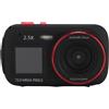 Fockety Fotocamera Selfie a Doppio Schermo, Messa a Fuoco Automatica 2,5K 72MP, Riproduzione Musicale MP3, Zoom 16X, Luce di Riempimento Incorporata, Fotocamera Digitale Antiurto 128G