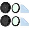 FotoAene Diaframma regolabile diaframma ottico 1,5-26 mm modulo adattatore anello ottico PVS-14 PVS 14 ottica (filtro pulizia panno set* 2)