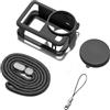 FHGSPQWM Custodia protettiva in silicone di alta qualità per Action 6 Action Camera con supporto per fotocamera sportiva antigraffio e resistente agli urti