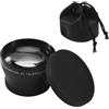 Wrtysully 52Mm Teleobiettivo Ingrandimento 2X per Fotocamera AF-S 18-55Mm 55-200Mm