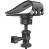 Generisch Supporto per fotocamera sportiva per auto - supporto creativo, robusto e | resistente agli urti, angolo regolabile, presa affidabile, installazione rapida | supporto azione per cruscotto, parabrezza