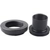 plplaaoo Anello adattatore telescopico di alta qualità da 1,25 pollici - Fotocamera DSLR compatibile con la serie 5D e altro ancora - lega di alluminio - facile calibrazione per la fotografia a