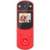 DIGNIFE Action Camera, Palmare DV. Fotocamera d'azione, fotocamera digitale Multi-functional 1080p, fotocamera azione 4K, ruota la lente selfie che ricarica la fotocamera del lettore MP3(Rot)