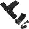 Ailgely Supporto per Cinghia per la Testa Kit di Accessori per Supporto Regolabile Supporto per Fascia per Telefono Supporto per Testa per Fotocamera per Telefono Cellulare Action Camera
