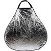 carotoe Portatile Palmare Triangolo Riflettore 30cm/60cm/80cm Accessori Fotografici Pieghevole Fotografica Riflettore di Luce