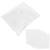 NUOBESTY 100pezzi Panni in Microfibra Per Pulizia Lenti Superfici Delicate Bianchi Efficaci Lavabili Ripetutamente Occhiali Schermi Lenti Pulizia Industriale Morbidi Resistenti