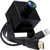 IEights 4K 60fps HDMI Webcam USB3.0 Fotocamera Doppia Uscita Grandangolare 120 gradi Bassa Distorsione Lightburn_Camera 2X Zoom Digitale Webcam H.264 Telecamere di sicurezza USB ad alta velocità per