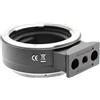 Generico Compatibile con l'adattatore for messa a fuoco automatica EF-EOSR Canon EF/EF-S a EOSR EOSRP R5 R6 Supporto RF for fotocamera full frame(Black)