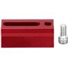 Generic Telescope Accessories A89E Style Piastra a coda di rondine 48 mm (1,89 pollici) Lunghezza per Telescopio Finder Scope Base