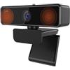 JOJIDE Webcam V11 2K con doppio microfono 1080P 60fps 1440P 30fps FHD Mini webcam USB for PC portatile