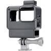 Generico Compatibile con GoPro Hero 5/6/7 Black - Telaio for gabbia for vlogging, alloggiamento for attacco a slitta fredda for microfono esterno