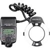 Generico Compatibile con Canon Nikon Ring Flash Light Speedlite con GN14 for fotografia macro e ritratti