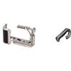 Generico Compatibile con la cornice di protezione for riprese video Sony A6400, gabbia for conigli, treppiede(Kit2 Titanium-Handle)