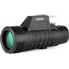 Generic Ultra Hd, Monoculari Monoculare ad alta potenza 10x42 Impermeabile BAK4 Prism Monoculare Scope con supporto per smartphone Treppiede Monoculari Clear Imaging