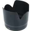 vhbw Paraluce sostituisce Canon ET-87 per 77 mm obiettivo nero, plastica, tulipano