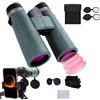 Qosigote Binoculars, Binoculars For Adults High Power, Lightweight & Waterproof Providing Crisp, Ideal For Nature Observation, Wildlife, Birdwatching, Sports, Concerts (Army green)
