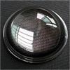 Generic Lenti in vetro ottico Diametro 75 mm Altezza 25,5 Lenti ottiche si applicano alla torcia con lampada LED ad alta potenza