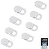 HEMAJI 8 pcs Cover per Webcam Cursore Copertura Webcam Set Cover per Webcam Copertura Protettiva Webcam,Ultra Sottile, Divertente Copertura per la Privacy, Resistente Copertura Webcam Adesiva