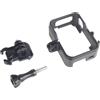Ksikdeg Gabbia antiurto della struttura della macchina fotografica per Go Ultraly Action Cameras Bordo di espansione Facile montaggio compatibile caso di montaggio