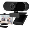 Generic Telecamera HD 720P con microfono - Webcam USB Plug and Play per | Base girevole a 360° con desktop portatile integrato | Videocamera senza driver Classi virtuali Lavoro a distanza, 1280x720