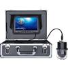 AUBEST Fotocamera da Pesca Registratore DVR da 9 pollici Videocamera da pesca subacquea Fish Finder 20 LED Cupola rotante a 360 gradi Telecamera panoramica rotante ,Fotocamera per la pesca subacquea(20M)