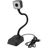 Tonysa Fotocamera per Documenti USB 4K, Fotocamera per Documenti con Messa a Fuoco Automatica, Microfono Integrato, Fotocamera per Documenti con Webcam LED Regolabile Grandangolare per