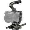Generico Compatibile con Sony FX3 FX30 Camera Cage Armor Pro Kit, tuta tattica full Cage di base Full Rig TA-T16-FCC(TA-T16-A-TG)