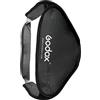 Godox 50 cm Softbox Bag Kit per Studio Fotogrpahy Fotocamera Flash Adatto Bowens Elinchrom Mount (49,8 x 49,8 cm)